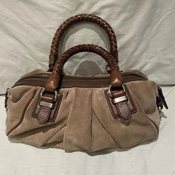 Banana Republic Brown Suede Handbag - Picture 3 of 13
